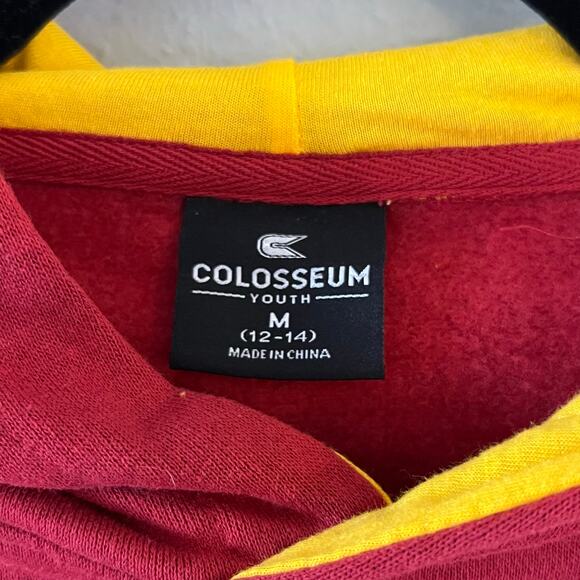 NWT Iowa State Cyclones Youth Hoodie Medium Cardinal Red Colosseum Pullover - Picture 5 of 5